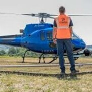 Survol de la commune de Marcellaz-Albanais en hélicoptère