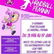 Découvre le Handball avec tes copines !