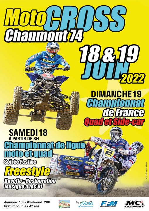 Moto cross Chaumont 74