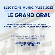 Élections Municipales 2023 à Rumilly : le grand oral