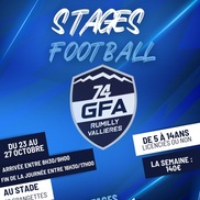 Stages de football du GFA Rumilly-Vallières