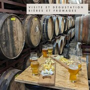 Visite et dégustation de bières et fromages à Marcellaz-Albanais