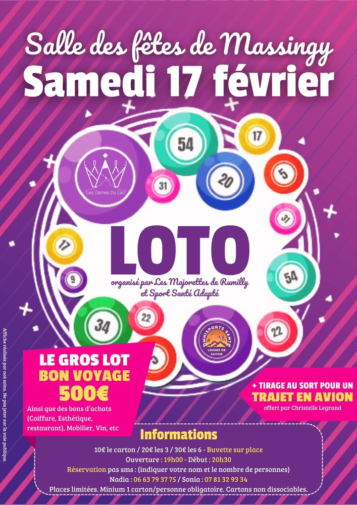 Loto majorettes Rumilly
