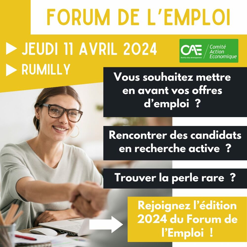 Forum de l'emploi 2024 Rumilly