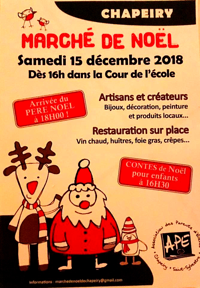 Marché de Noël Chapeiry