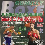 Match de boxe à Rumilly
