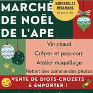 Marché de Noël de l’APE de Vallières