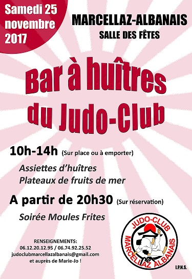 Soirée Moules Frites Judo Club Marcellaz
