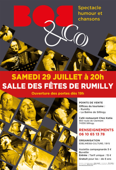 Spectacle BOB & CO Rumilly