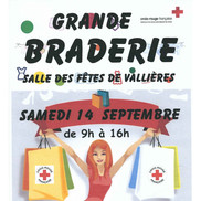 Braderie de la Croix-Rouge à Vallières