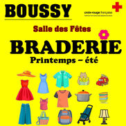 Braderie de la Croix Rouge Française à Boussy
