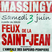 Feux de la Saint-Jean à Massingy