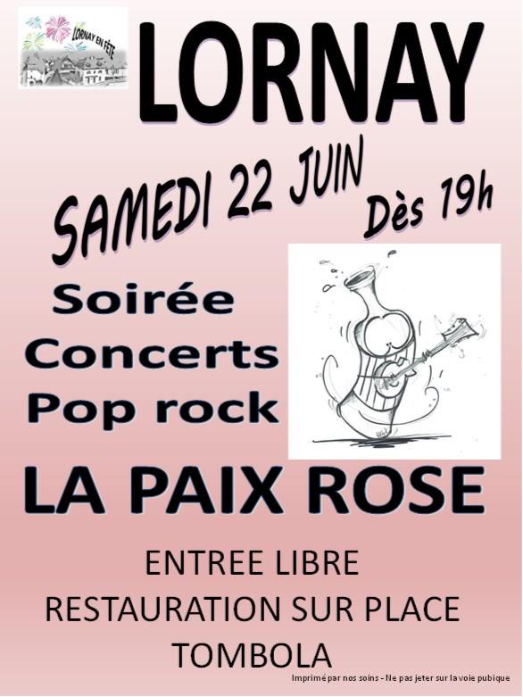 La paix rose Lornay