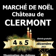 Marché de Noël au Château de Clermont