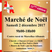 Marché de Noël de Marcellaz Albanais