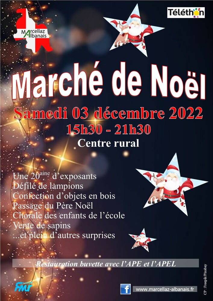 Marché de Noël Marcellaz albanais