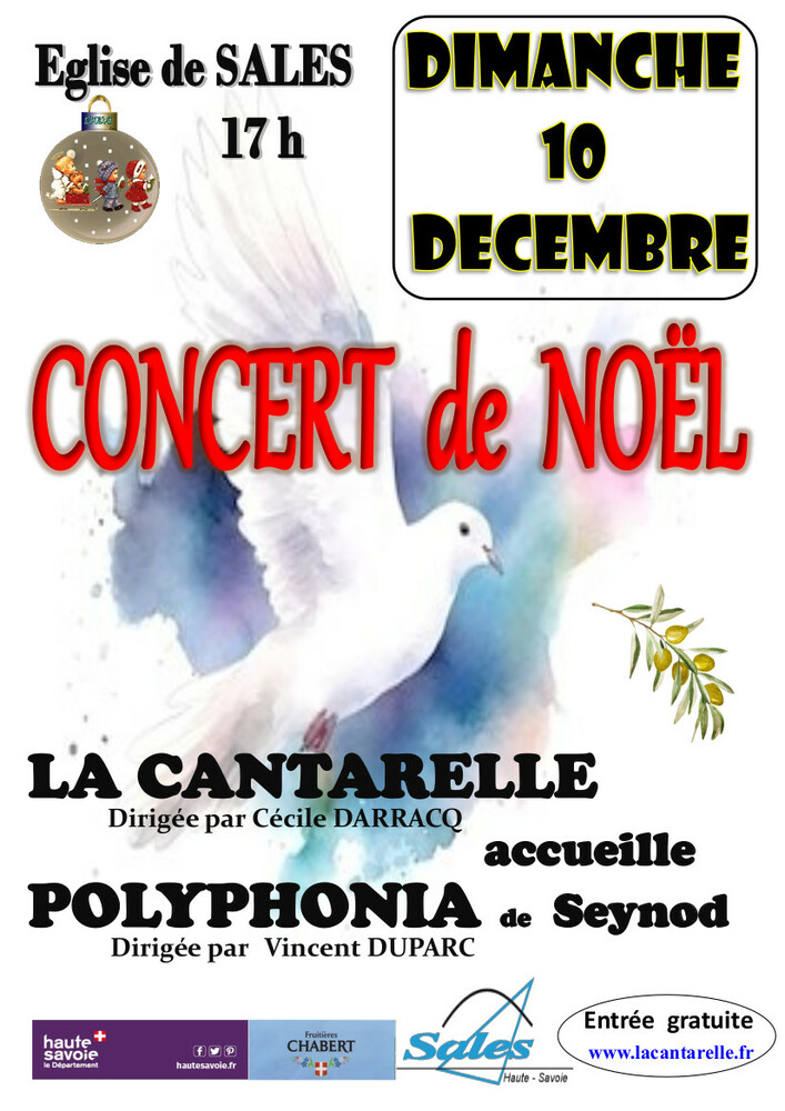 Concert Cantarelle Seynod