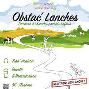 Parcours d’obstacles parents-enfants à Montagny-les-Lanches