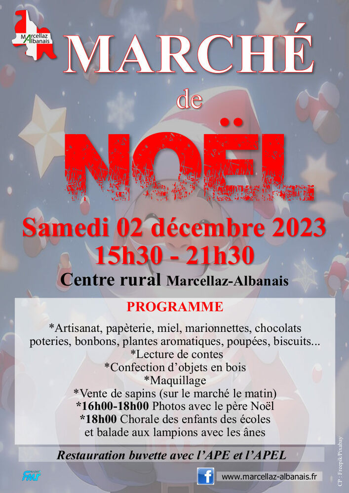 Marché de Noël Marcellaz Albanais