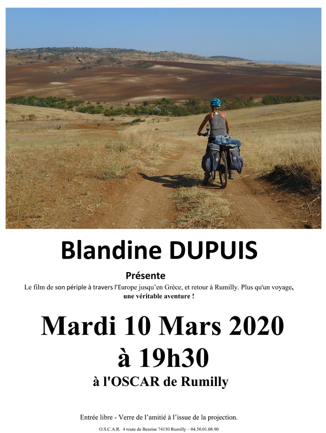Voyage Blandine Dupuis