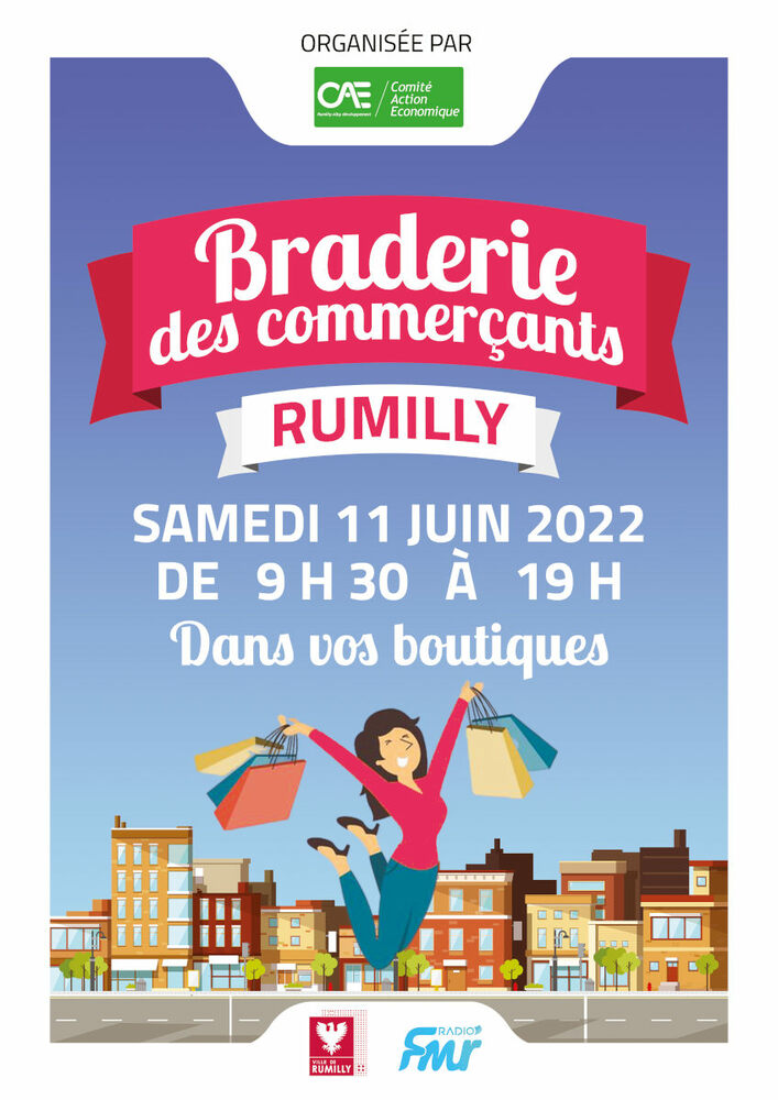Braderie commerçants Rumilly 2022