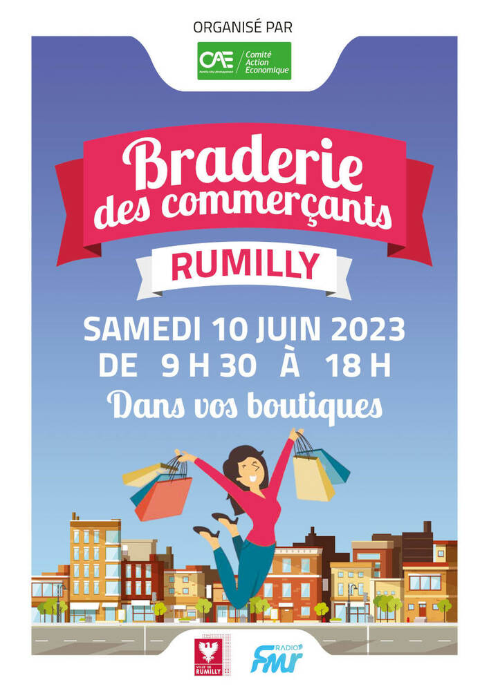 Braderie commerçants Rumilly 2023