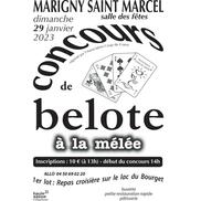 Concours de belote à Marigny Saint Marcel