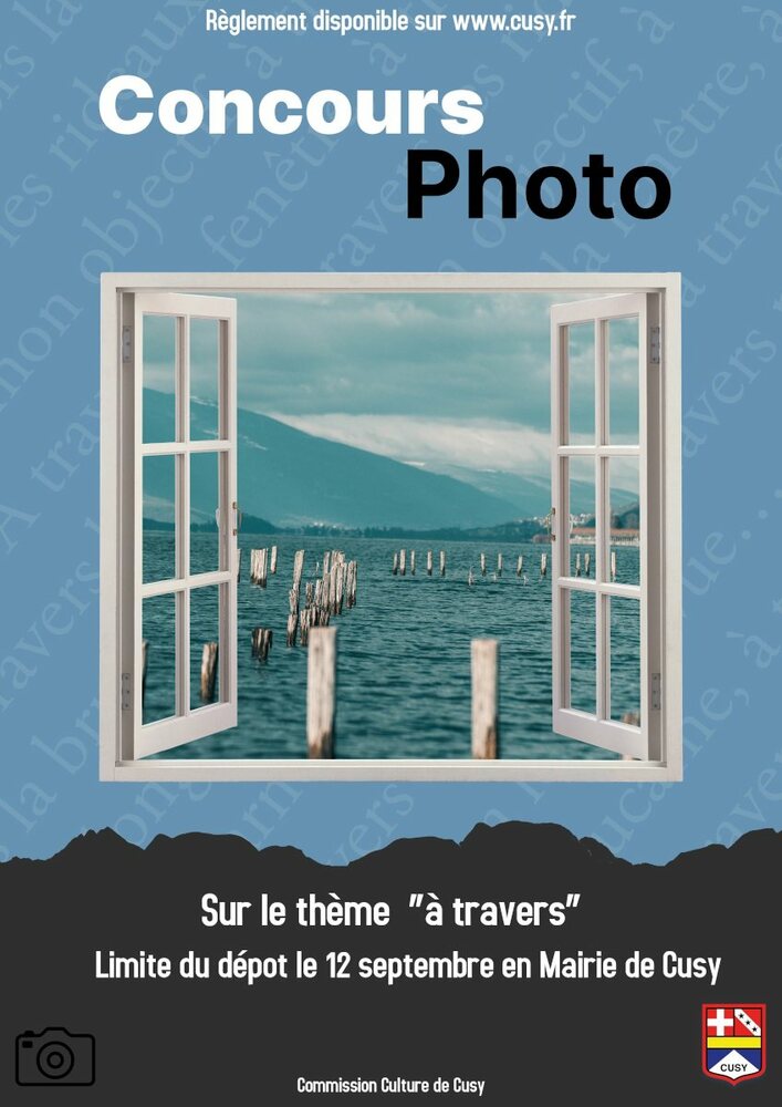 Concours photo Cusy
