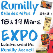 Exposition de loisirs créatifs à Rumilly