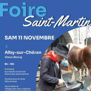 Foire de Saint-Martin à Alby-sur-Chéran