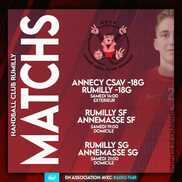Match de hand Rumilly - Annemasse