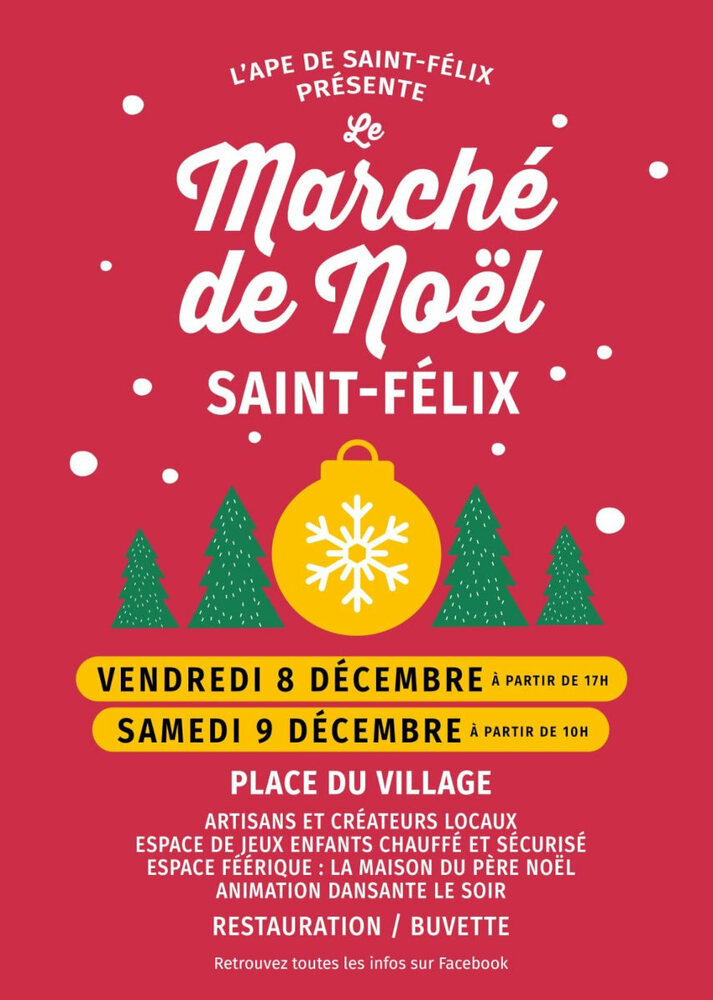 Marché Noël saint Félix