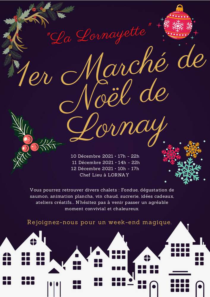 Marché Noël Lornay Lornayette