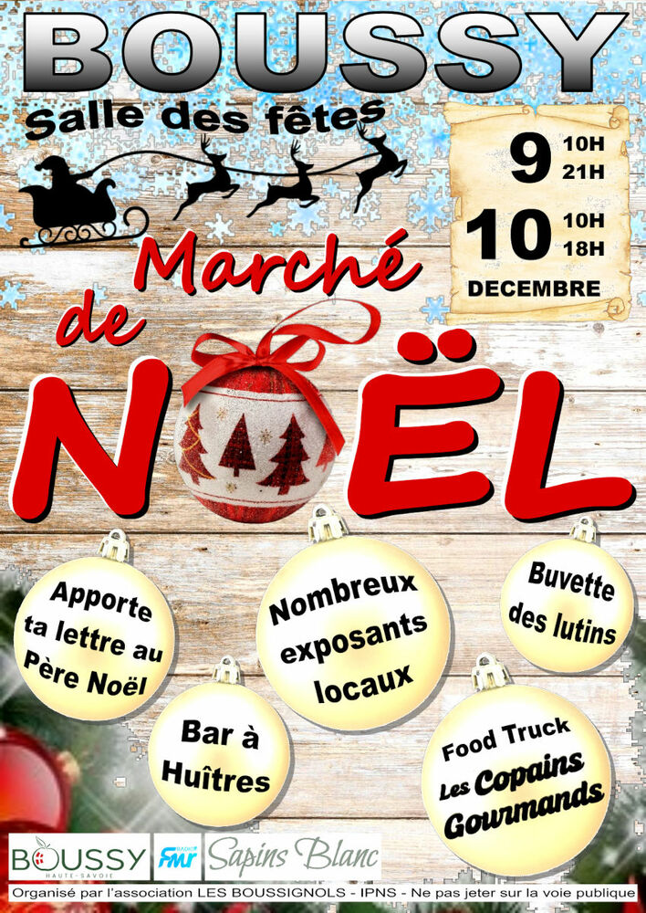Marché Noël Boussy
