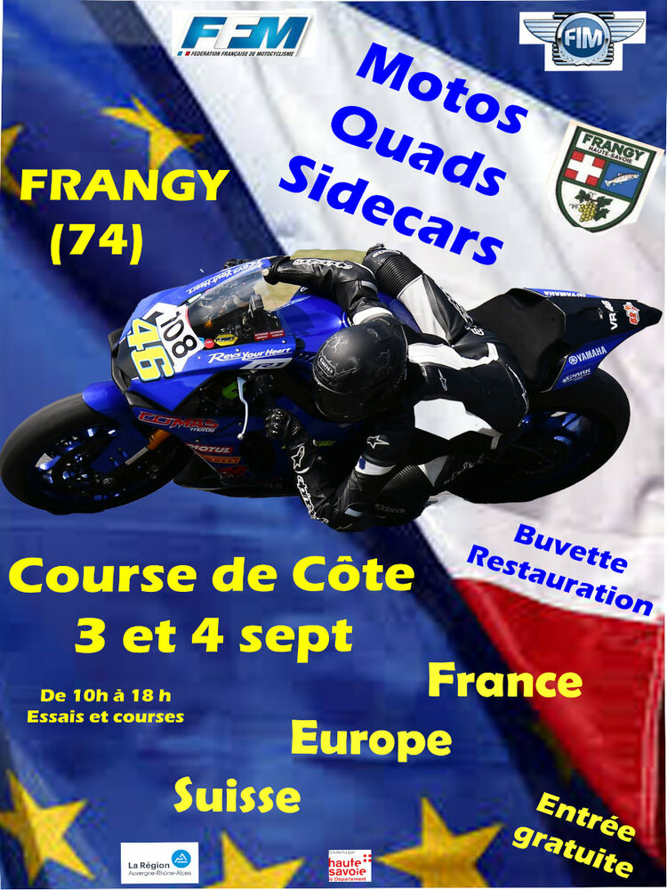 Course motos Frangy