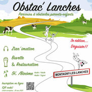 Parcours d’obstacles parents-enfants à Montagny-les-Lanches