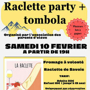 Raclette party + tombola au groupe scolaire Demotz