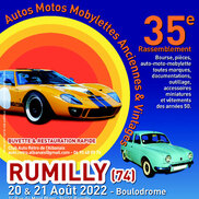 35ème Rassemblement d’autos, motos, mobylettes anciennes et vintage à Rumilly
