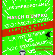 Théâtre d’improvisation : Impropotames vs Nains ...