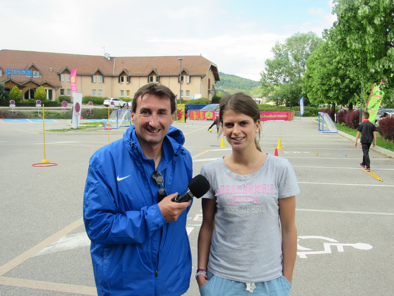 Interview Radio FMR football féminin