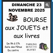 20ᵉ Bourse aux jouets et aux livres à Vallières-sur-Fier