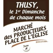 Marché des producteurs à Thusy