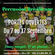 Cours d’essai gratuit de percussion brésilienne