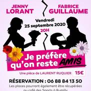 Pièce de théâtre : Je préfère qu’on reste amis