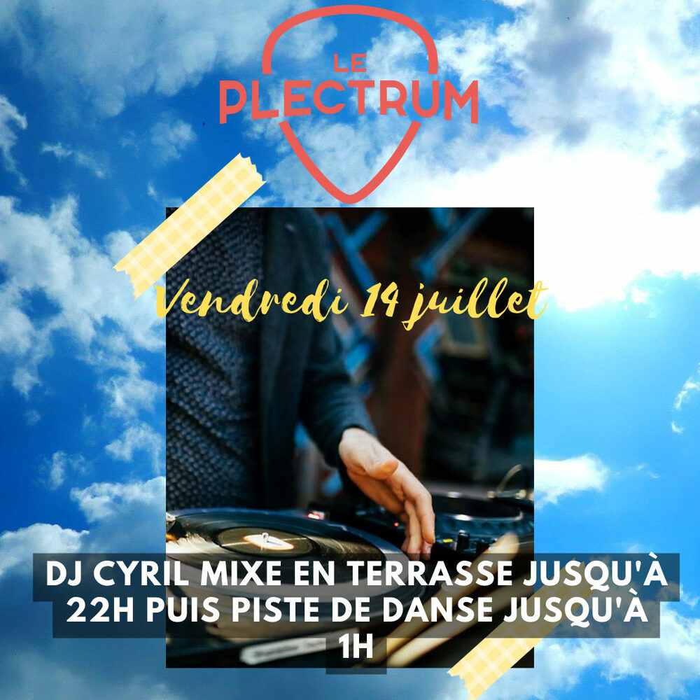 Soirée 14 juillet Plectrum
