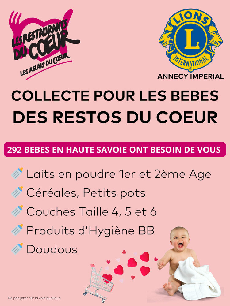 Collecte restos du coeur