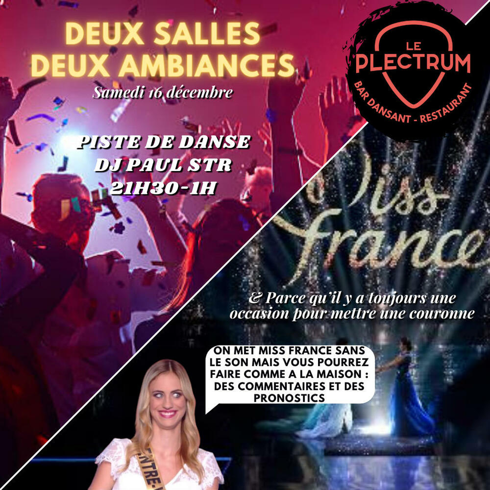 Soirée Miss France Plectrum Rumilly