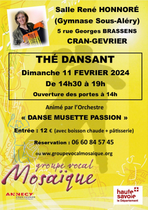 Thé dansant Cran Gevrier