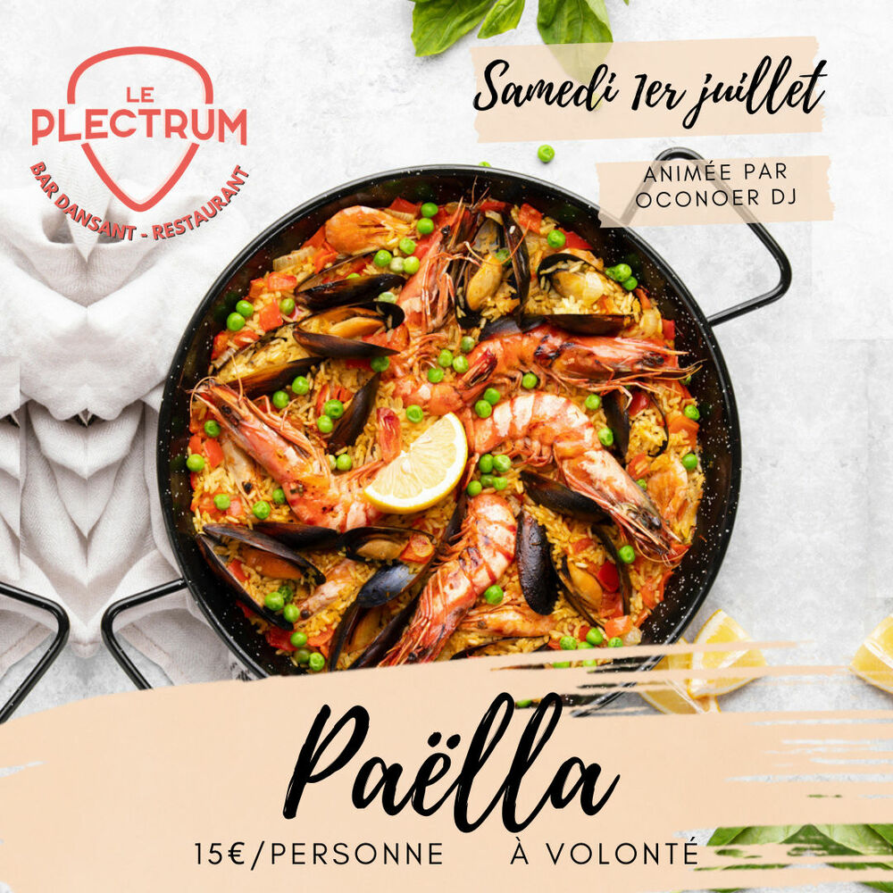Soirée Paëlla Plectrum Rumilly