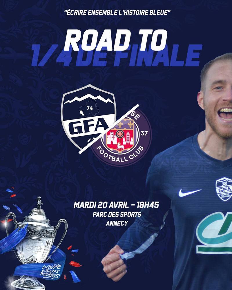 Match GFA Rumilly Toulouse